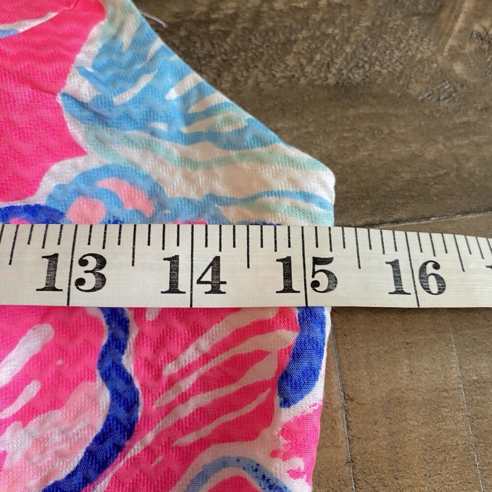 Lilly Pulitzer Iggy Shift Dress Womens Size 0 Kir Royal Swept By The Tides EUC! - Picture 11 of 13